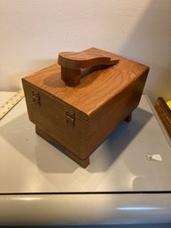 Shoe Shine Box With Accessories