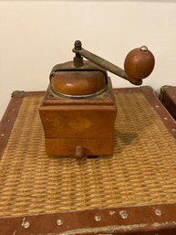 Vintage Wooden Coffee Grinder