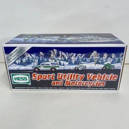 In Box! 2004 Hess Sport Utility Vehicle And Motorcycles