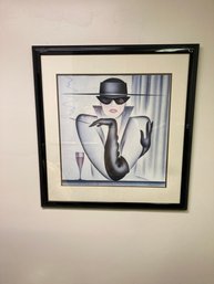 Vintage Erik Freyman Framed And Matted Print