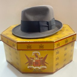 Knox Brand Fedora Hat In Box