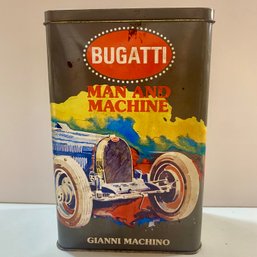 Bugatti Man And Machine Tin Made In England