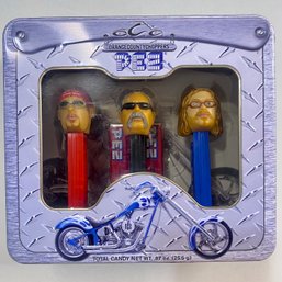 Limited Edition Orange County Choppers Pez Tin Set