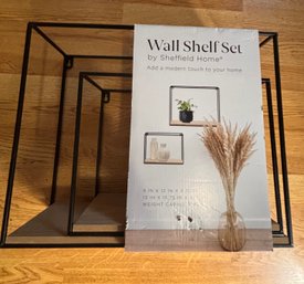 Set Of Two Wall Shelves By Sheffield Home