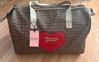 NWT Juicy Couture Forget Me Not- Valentine's Day Travel Duffle Bag