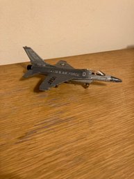 Vintage Ertle Metal USAF Toy Plane