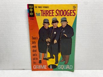 The Three Stooges. Gold Key Comics. September 1968. No. 40. 15 Cent Silver Age. Yes Shipping. (26)