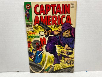 Captain America. Target: The Trapster! Marvel Comics  Dec 1968. No. 108. 12 Cent Silver Age. Yes Shipping. (1)