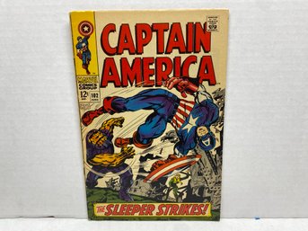 Captain America. The Sleeper Strikes! Marvel Comics  June 1968. No. 102. 12 Cent Silver Age. Yes Shipping. (2)