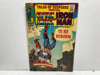 Captain America And Iron Man. To Be Reborn. Marvel Comics  Dec 1967. No. 96. 12 Cent Silver Age. (3)