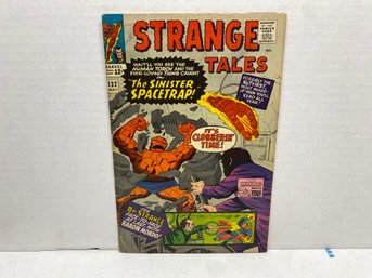 Strange Tales. The Sinister Spacetrap! Marvel Comics  May 1965. No. 132. 12 Cent Silver Age. Yes Shipping. (7)