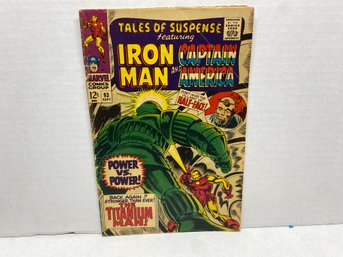 Iron Man And Captain America The Titanium Man! Marvel Comics  Sept. 1967. No. 93. 12 Cent Silver Age. (9)