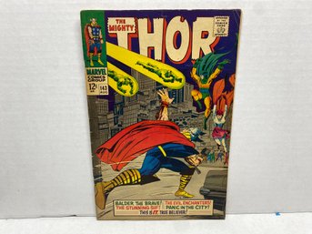 The Mighty THOR. Balder The Brave! Marvel Comics  Aug 1967. No. 143. 12 Cent Silver Age. Yes Shipping. (11)