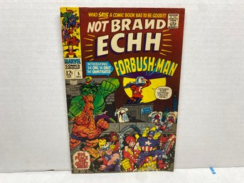 Not Brand Echh. Forbush - Man. Marvel Comics. Dec 1967. No. 5. 12 Cent Silver Age. Yes Shipping. (25)