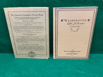 Washington. The Nation's Capitol. By William Howard Taft. National Geographic ILL HC Book In Dust Publ. 1915.