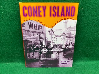 Coney Island. The People's Playground. By Michael Immerso. 198 Page Illustrated HC Book In DJ Published 2002.