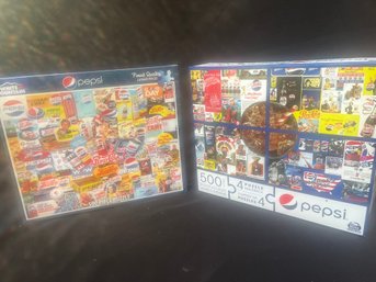 Two Pepsi Jigsaw Puzzles