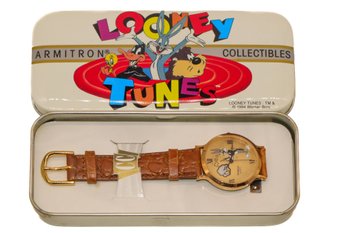 Vintage 1994 Bugs Bunny Armitron Watch In Original Box.