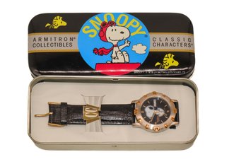 Vintage 1978 Snoopy Armitron Watch In Original Box