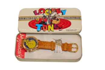 1994 Warner Bros Armitron Tweety Watch In Original Box