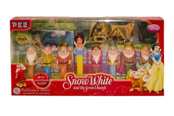 Pez Disney Snow White & Seven Dwarfs Collectors Series In Original Box