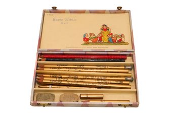 Vintage Snow White & Seven Dwarfs Venus Pencil Set 1938 Walt Disney