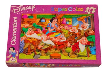 Disney Princess Supercolor 150 Pieces Puzzle Made In Italy