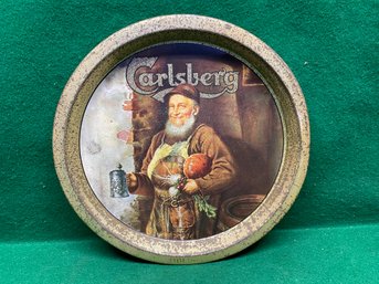 Vintage Carlsberg 13' Beer Advertising Tray. Yes Shipping.