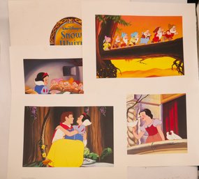 Disney Snow White Lithograph Prints Portfolio 2001