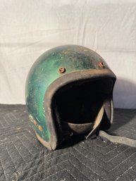 Vintage Motorcycle Helmet