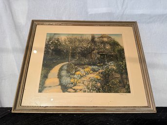 Wallace Nutting Framed Print By Nethercote