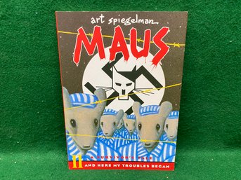 Art Spiegelman MAUS. A Survivor's Tale. 136 Page Illustrated Soft Cover Book. (1991). Yes Shipping.