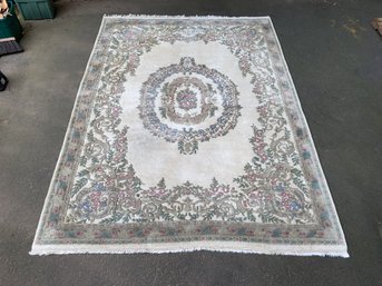 Beautiful Thick 9 X 12 Estate Rug. Measures 104' X 147'. No Shipping.