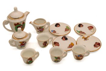 Vintage W.D.P Snow White Tea Set