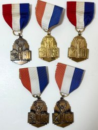 Lot Of 1960s High Score Major Unit Military Medals