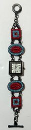 Vintage Artistic Beaded Ladies Watch