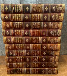 Antique 1914 The Worlds Famous Events Books Volume 1-10