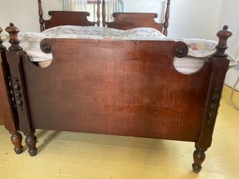 (13,14) Pair Of 1800s Mahogany Poster Beds