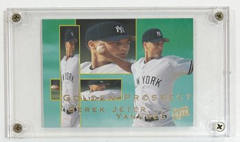 1995 Derek Jeter New York Yankees Baseball Card