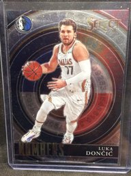 2020-21 Panini Select Numbers Luka Doncic - M