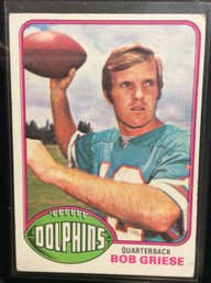 1976 Topps Bob Griese - M