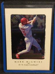 1998 Upper Deck SP Authentic Mark McGwire - M