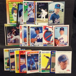 Lot Of 28 Assorted Nolan Ryan Cards - M