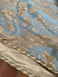 King Sized Damask Brocade Comforter