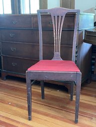 Antique Chippendale Style Mahogany Side Chair