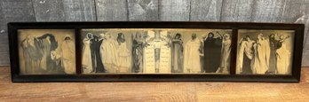 Antique Framed John Singer Sargents Frieze Of Prophets Print