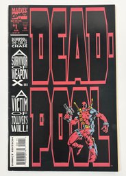 Deadpool: The Circle Chase #1 1993 Embossed Cover Marvel Comics