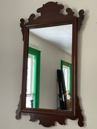 Chippendale Carved Mahogany Mirror