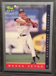 1993 Classic Best Derek Jeter Rookie Card - K