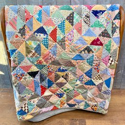 Zig Zag Patchwork Quilt